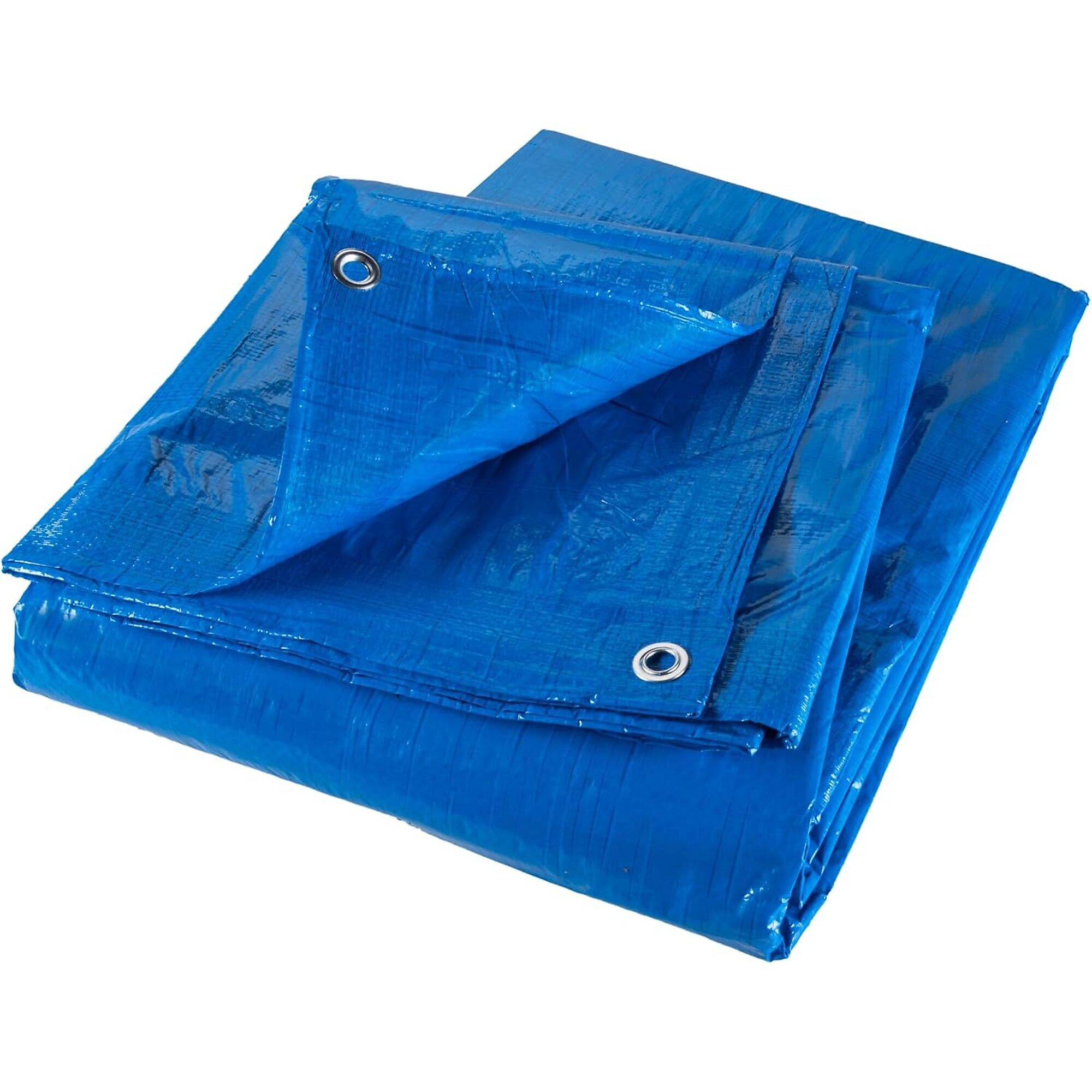 Mutual Industries 14963-25-1020 Poly Tarp; Blue - 10'X20'2/Box